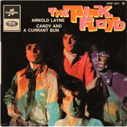 THE PINK FLOYD - ARNOLD LAYNE 7" P/S (ORIGINAL FRENCH RELEASE - COLUMBIA ESRF 1857)