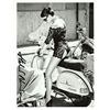 Image 1 : Helmut Newton signed photo.
