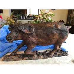 Water Buffalo Carving