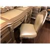 Image 2 : BEDROOM SET INCLUDES DESK WITH MIRROR AND CHAIR AND TWO NIGHT STANDS.  RETAIL $7,700.00