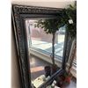 Image 1 : LARGE WOOD FRAMED MIRROR, APPROX. 3' X 5'
