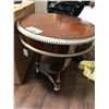 Image 1 : SMALL ROUND ACCENT TABLE.  RETAIL $1,150.00