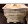 Image 2 : IVORY COLOURED ACCENT STAND.  RETAIL $1,450.00