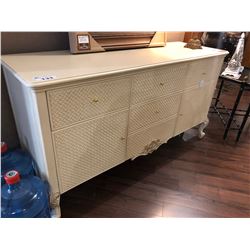 IVORY COLOURED MULTI DRW. SIDE BOARD.  RETAIL $4,250.00