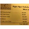 Image 2 : MADE IN ITALY SPECTACULAR FORMAL BEDROOM SUITE INCLUDES: KING SIZE BED WITH MATTRESS AND LINENS,