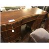 Image 1 : WOODEN INLAYED BEDROOM DESK WITH CHAIR