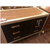 Image 1 : LEATHER TOP DRESSER