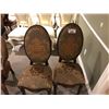 Image 1 : PAIR OF WOODEN BACK SIDE CHAIRS
