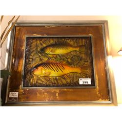 FRAMED ARTWORK - FISH