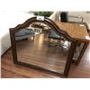 Image 1 : WOODEN FRAME WALL MOUNT MIRROR