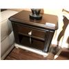 Image 1 : DARK WOOD SIDE TABLE