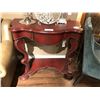 Image 1 : DARK RED ORNATE LOOKING HALL STAND