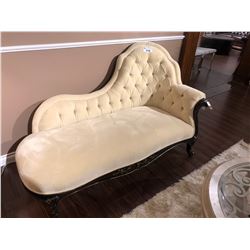 ANTIQUE LOOK CHAISE LOUNGE.  RETAIL $3,080.00