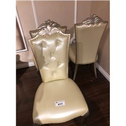 SET OF THREE DINING ROOM CHAIRS (S1)