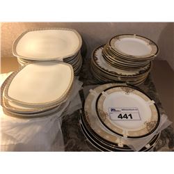 LOT OF FORMAL PLATES