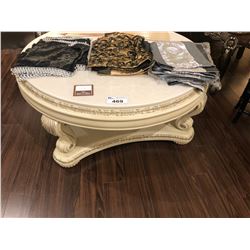 LARGE ROUND COFFEE TABLE