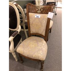 PAIR OF SIDE CHAIRS