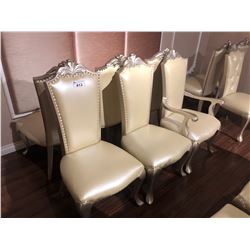 SET OF SIX DINING ROOM CHAIRS (S3) RETAIL $1,100.00 EACH