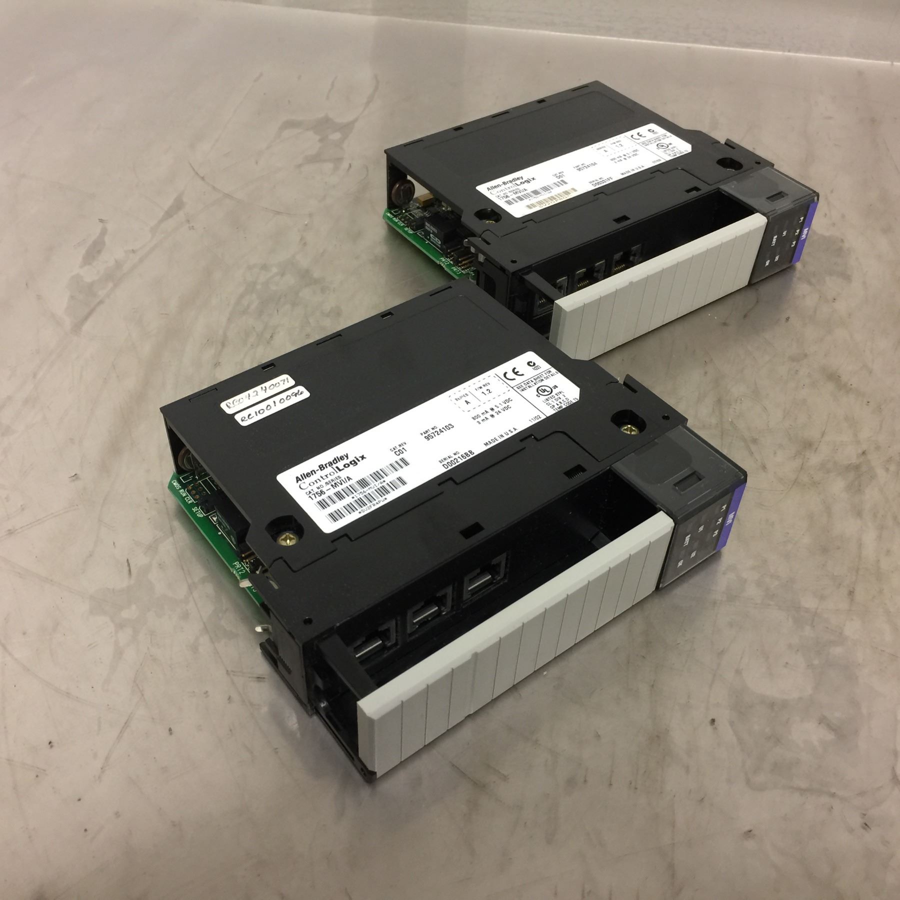 (2) Allen-Bradley 1756-MVI/A Control Logix Module