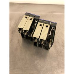 Lot of 6 Allen-Bradley Control Net Communications Bridge, M/N: 1756-CNB/D