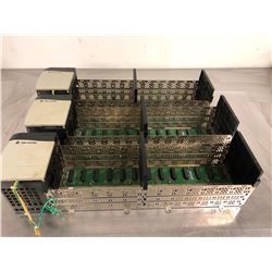 Lot of 3 Allen-Bradley 13 Slot Chassis, M/N: 1756-A13/B 1756-PA72/B