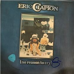 Signed Eric Clapton No Reason To Cry Album Cover