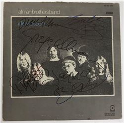 Signed Allman Brothers Band "Idlewild South" Album Cover