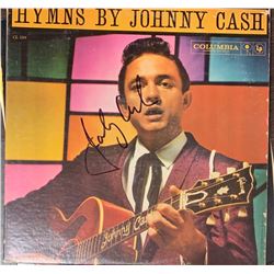 Signed Johnny Cash, Hymns By Johnny Cash Album Cover