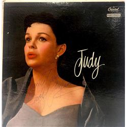 Signed Judy Garland "Judy" Album Cover