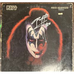 Signed Gene Simmons Album, Debut Single Album Cover