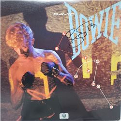 David Bowie Signed Let's Dance Album Cover