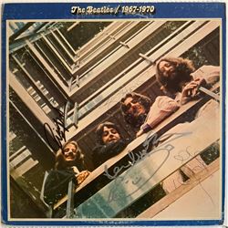 Signed Beatles, The Beatles/ 1967-1970 Album Cover