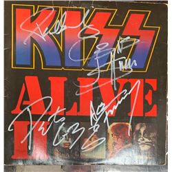 Signed Kiss Alive II Album Cover