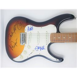 Signed Pearl Jam Sunburst Guitar