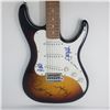 Image 2 : Signed Pearl Jam Sunburst Guitar