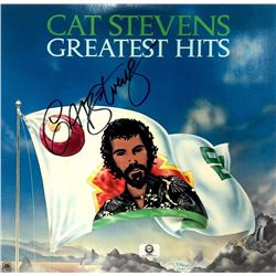 Signed Cat Stevens -  Cat Stevens Greatest Hits  Album Cover