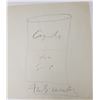 Image 1 : Signed Andy Warhol Campbell’s Pea Soup Sketch