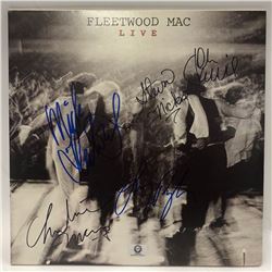 Signed Fleetwood Mac "Fleetwood Live" Album Cover