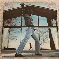 Signed Billy Joel Glass Houses Album Cover