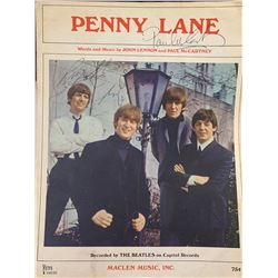 Signed The Beatles, Penny Lane Music Book