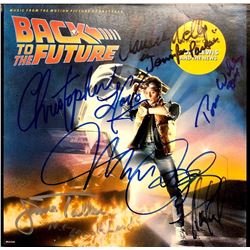 Signed Back To The Future - Soundtrack Album Cover