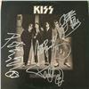 Image 1 : Signed KISS Dressed to Kill Album Cover
