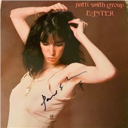 Signed Patti Smith Easter Album Cover