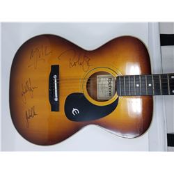 Signed Led Zeppelin Acoustic Guitar