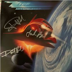 Signed ZZ Top, Afterburner Album Cover