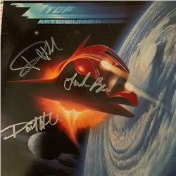 Signed ZZ Top, Afterburner Album Cover