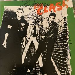 Signed The Clash The Clash Album Cover