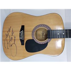 Signed Garth Brooks Acoustic Guitar