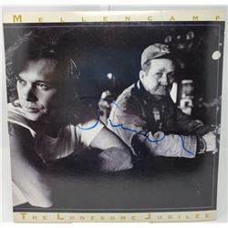 Signed John Mellencamp The Lonesome Jubilee Album Cover