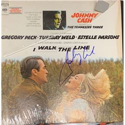 Signed Johnny Cash I Walk The Line Soundtrack Album Cover